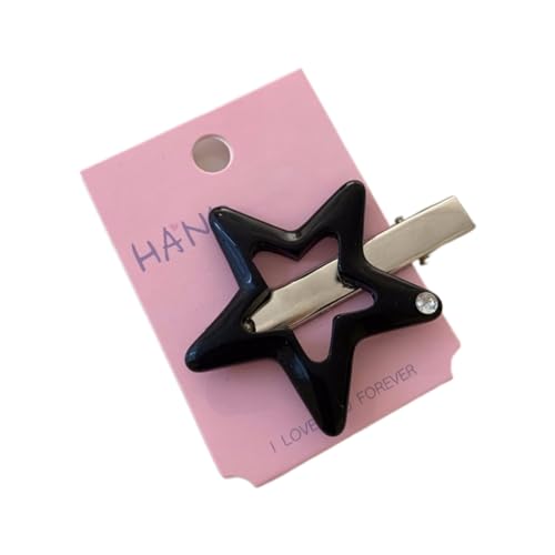 XIAHIOPT GradientColor Star Haarspange Süße Seitenclip Haarnadel Frauen Haarstyling-Werkzeug für Seitenhaar Koreanischer Kopfschmuck von YUGSHNKFC