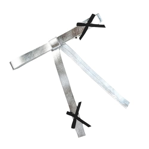 XIAHIOPT Haarspange im Gothic-Stil, flache Schleife, Rose, 2000er Jahre, Balletcore-Strauß, Ornament, elegante Schleife, niedliches Ornament von YUGSHNKFC