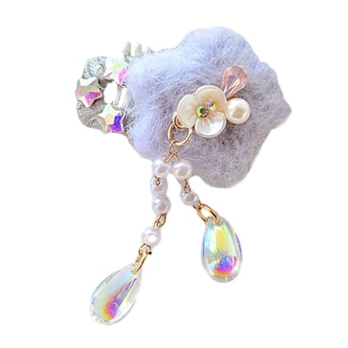 XIAHIOPT Mädchen baumelnde Quasten Haarspange dünner Haarkamm Haarnadel Kinder Haarstyling-Werkzeug für Seitenhaar koreanischer Stil Haarschmuck von YUGSHNKFC