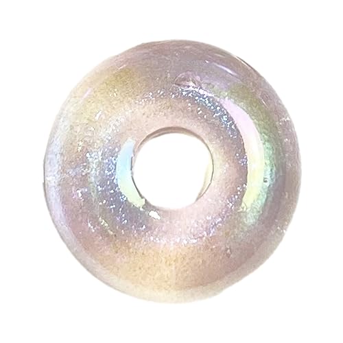 YUGSHNKFC Acryl Bunte Abstandshalter Perlen Schmuck Herstellen Armband Halskette Schmuck Basteln Kleine Handwerksperlen Bunte Abstandsabstandsbehörde Accessoires von YUGSHNKFC