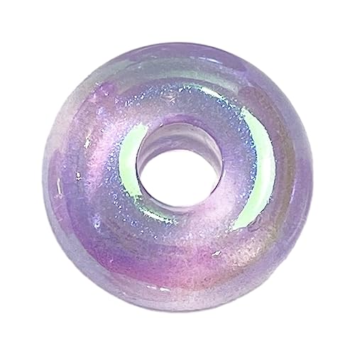 YUGSHNKFC Acryl Bunte Abstandshalter Perlen Schmuck Herstellen Armband Halskette Schmuck Basteln Kleine Handwerksperlen Bunte Abstandsabstandsbehörde Accessoires von YUGSHNKFC