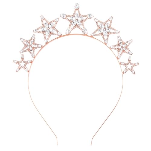 YUGSHNKFC Blingbling Strass-Stirnband für Festzug, Abschlussball, Braut, Hochzeit, Braut, Hochzeit, Haarschmuck YUGSHNKFC Blingbling Strass-Stirnband für Festzug, Abschlussball, Braut, Hochzeit, Braut, Hochzeit, Haarschmuck von YUGSHNKFC