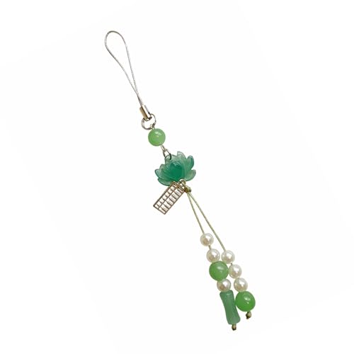YUGSHNKFC Blumen Telefon Charme Ancient Styles Schlüsselbund Anhänger Mit Acrylperlen Handgefertigtes Perlen Handy Lanyard YUGSHNKFC Blumen Telefon Charme Ancient Styles Schlüsselbund Anhänger Mit Acrylperlen Handgefertigtes Perlen Handy Lanyard von YUGSHNKFC