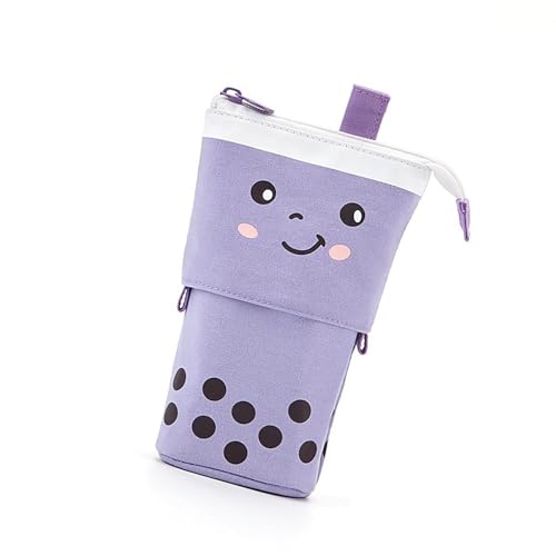 YUGSHNKFC Cartoon Pencil Case Teleskop Gehäuse Reißverschluss Stiftbeutel Schreibtischhalter Organisatoren Für Schüler Kid Girl School Cartoon Tasche von YUGSHNKFC