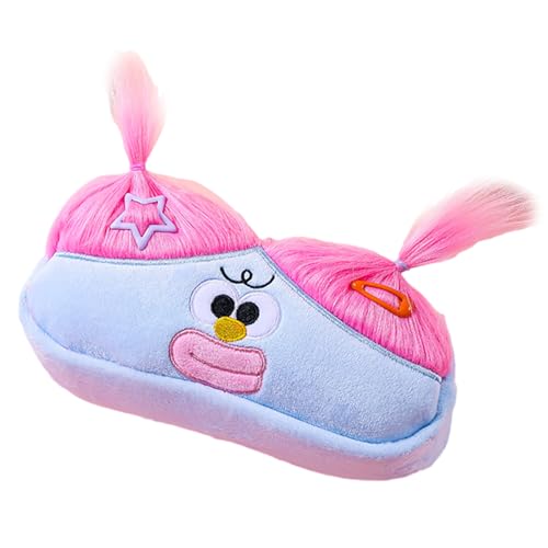 YUGSHNKFC Cartoon Plüsch Bleistiftbeutel Plüsch Stiftbeutel Reißverschlüsse Koffer Großkapazität Stationeries Bag Kid Back to School Geschenk Reißverschluss Koffer von YUGSHNKFC