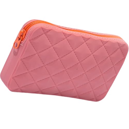 YUGSHNKFC Einfache Stiftbeutel Silikonstifte Hülle Bleistifte Beutel Make Up Ästhetische Stifte Zurück In Die Schule Liefert Große Kapazität Stift Silikon Make Up Ästhetikbeutel von YUGSHNKFC