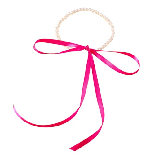 YUGSHNKFC Elegante grüne Seidenhalskette, modisches Halszubehör, stilvolle Damen-Halskette, einzigartige Halskette für Frauen, Imitationsperlen + Band YUGSHNKFC Elegante grüne Seidenhalskette, modisches Halszubehör, stilvolle Damen-Halskette, einzigartige Halskette für Frauen, Imitationsperlen + Band von YUGSHNKFC