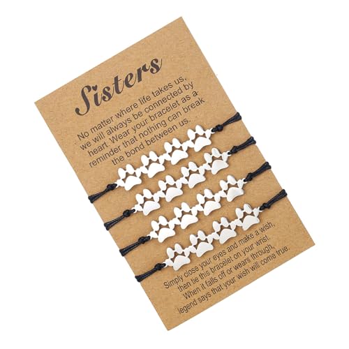 YUGSHNKFC Elegantes Handgefertigtes Armband Einstellbare Seilfreundschaftsarmbänder Paar Fußkettchen Für Verschiedene Anlässe Handgewebt von YUGSHNKFC