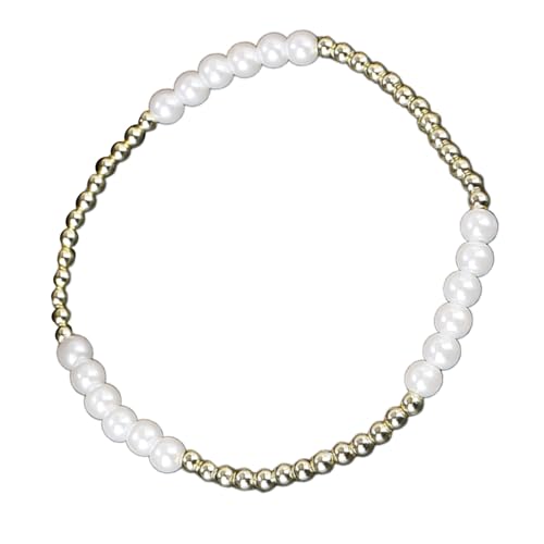 YUGSHNKFC Faux Pearls Colarbone Halskette Atmungsfreie Leichte Kette Vielseitiger Schmuck Geschenk Für Den Täglichen Gebrauch Spezialanlass Colarbone Schmuck von YUGSHNKFC