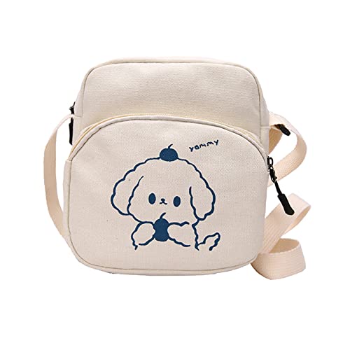 YUGSHNKFC Frauen Umhängetasche Mode Lässig Kleine Tasche Outdoor Leinwand Handtasche Zipper Messenger Crossbody Taschen Leinwand Schulter Für Männer Crossbody von YUGSHNKFC