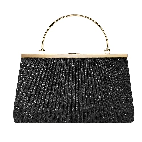 YUGSHNKFC Funkelnde Crossbody Tasche Für Hochzeitsfeier Frauen Mädchen Formale Abendtasche Mit Ketten Banketttasche Frauen Handtasche Clutches Abendhandtasche von YUGSHNKFC