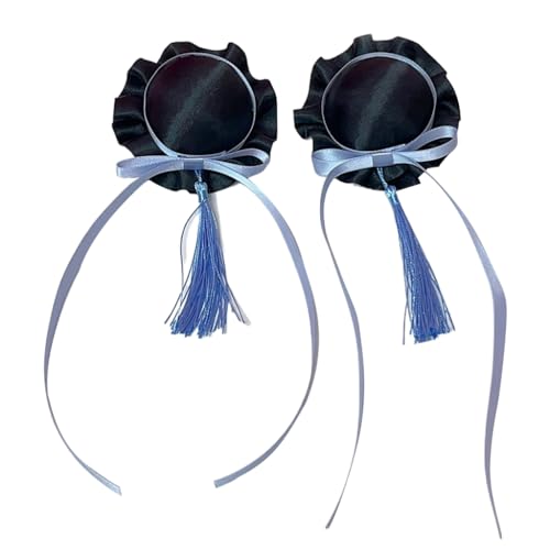 YUGSHNKFC Haarspange, Party, Hochzeit, Dekoration, Kopfschmuck, einzigartige Kopfbedeckung, Schmetterling, Schleife, Dutt, Abdeckungen für Mädchen und Frauen YUGSHNKFC Haarspange, Party, Hochzeit, Dekoration, Kopfschmuck, einzigartige Kopfbedeckung, Schmetterling, Schleife, Dutt, Abdeckungen für Mädchen und Frauen von YUGSHNKFC