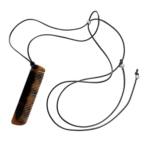 YUGSHNKFC Halskette mit Leopardenmuster, Kunstharz, langer Pullover, Kette, verstellbar, schwarze Kordel, Accessoire für modische Frauen, Essigsäure YUGSHNKFC Halskette mit Leopardenmuster, Kunstharz, langer Pullover, Kette, verstellbar, schwarze Kordel, Accessoire für modische Frauen, Essigsäure von YUGSHNKFC