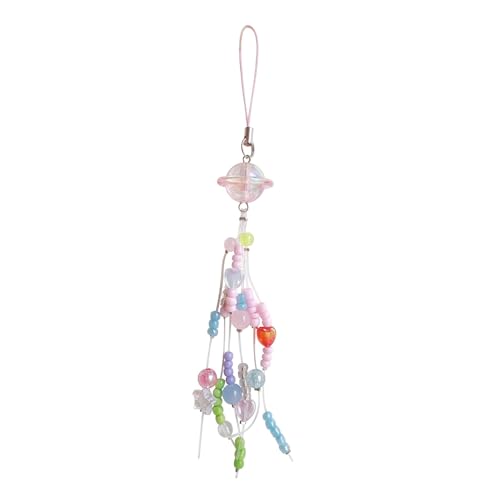 YUGSHNKFC Handcraft Stylish Planet Perlen Telefon Dekoration Fashion Accessoire Zum Personalisieren Von Telefonen Oder Taschen Ornament Täglich Gebrauch von YUGSHNKFC