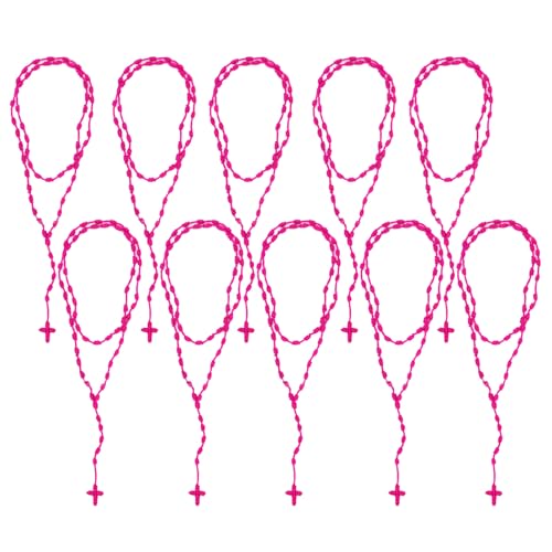 YUGSHNKFC Handgefertigte gewebte Halskette, bunte Halskette, gewebte Halskette für besondere Anlässe, Nylon von YUGSHNKFC