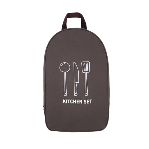 YUGSHNKFC Kochutensilien-Organizer, tragbare Reisegeschirrbeutel, Outdoor-Camping, Kochgeschirr-Tasche, Löffel, Essstäbchen, Aufbewahrungstasche von YUGSHNKFC