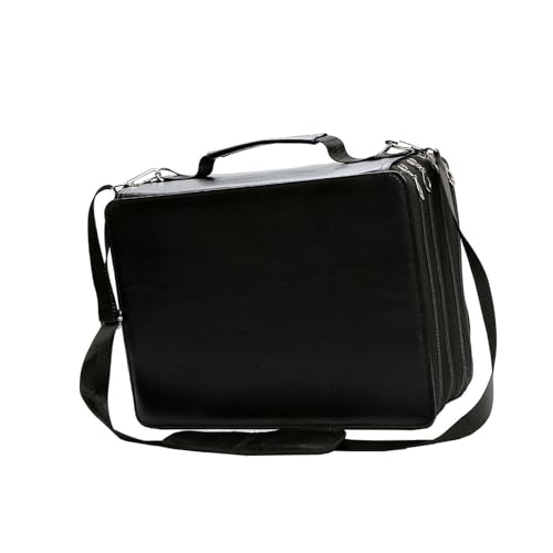 YUGSHNKFC Marker Pen Case Für 224 Marker Organisatoren Multifunktionale Reißverschlüsse Aufbewahrungsbeutel Mit Schultergurt Design Art Sketch Markers Hülle von YUGSHNKFC
