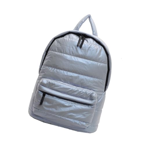 YUGSHNKFC Mode Frauen Gepolsterte Puffer Rucksack Mit Großer Kapazität Sterbter Metallic Umhängetasche Für Reisen Mit Sicherem Reißverschluss Frauenpuffer Rucksack YUGSHNKFC Mode Frauen Gepolsterte Puffer Rucksack Mit Großer Kapazität Sterbter Metallic Umhängetasche Für Reisen Mit Sicherem Reißverschluss Frauenpuffer Rucksack von YUGSHNKFC