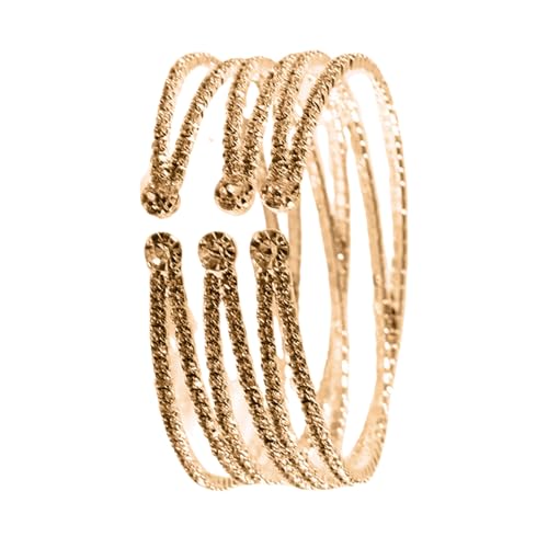 YUGSHNKFC Mode Frauenhandgelenkband Einstellbares Strasssturm Manschettenarmband Mit Kristall Mehrschichtiger Armreif Accessoire Für Verstellbare Manschetten An Frauen von YUGSHNKFC