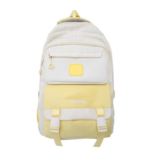 YUGSHNKFC Mode Highschool Buchtasche Für Mädchen Komfortabler Rucksack Schüler Lässig Daypack Mit Geräumigen Taschen College Rucksack von YUGSHNKFC