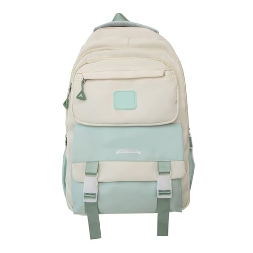 YUGSHNKFC Mode Highschool Buchtasche Für Mädchen Komfortabler Rucksack Schüler Lässig Daypack Mit Geräumigen Taschen College Rucksack von YUGSHNKFC