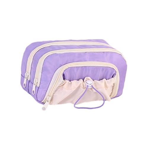 YUGSHNKFC Modische Kordelsternbeutel Tasche Multi Pocket Aufbewahrung Mehrschichtiger Stift Reisekoffer Für Teenager Und Kinder Einzigartige Design Kinder Stifte Große Kapazität von YUGSHNKFC