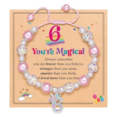 YUGSHNKFC Personalisiertes Armband Mit Funkelnden Steinen Stylish Armband Handgewebtes Mädchen Schmuck Regenbogen Perlen Geschenke von YUGSHNKFC