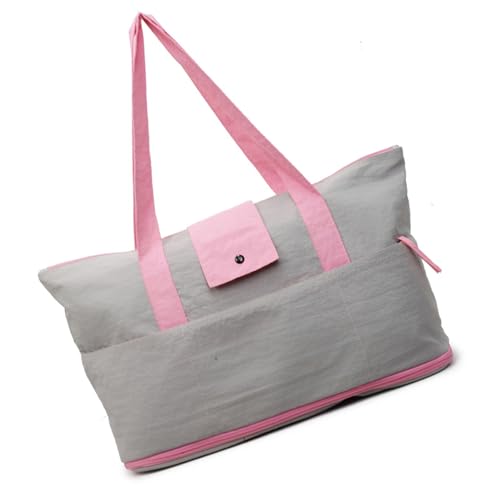 YUGSHNKFC Praktische Wasserdichte Oxford Faltbare Tasche Große Kapazität Für Fitnessstudio Reisesportausrüstung Leichtes Carryall Handtasche Faltbare Reisetaschen von YUGSHNKFC