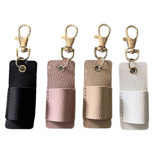 YUGSHNKFC Premium Hanging Pu Pen Case Mit Strukturiertem Finish & Anti Scratch Interieur Für Brunnenstifte Aufbewahrung 4Color Litschi Textur Pen Case von YUGSHNKFC