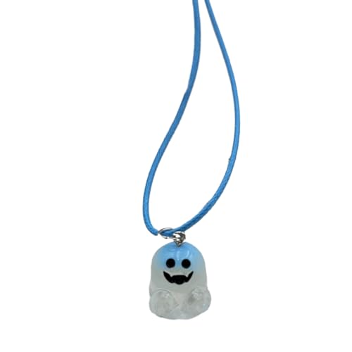 YUGSHNKFC Punk, Halloween-Halsschmuck, Gothic-Halskette, Anhänger, Halskette, Harz, Party-Schmuck für Damen und Herren, Harz von YUGSHNKFC