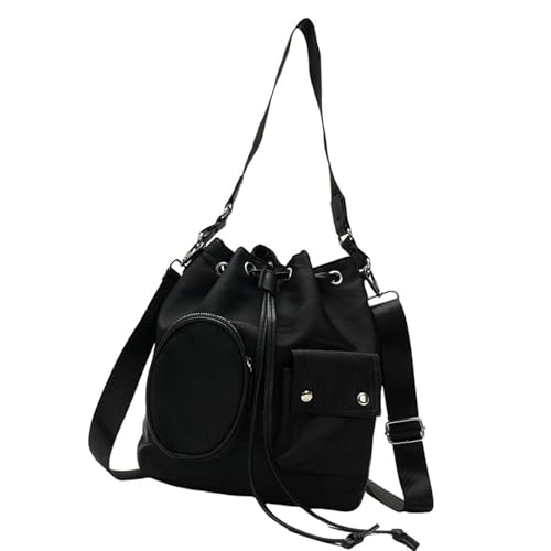 YUGSHNKFC Raffinierter Rundkordel Großer Eimer Umhängetasche Multifunktionales Crossbody Handtasche Geldbörse Für Stilvolle Crossbody Tasche In Koreanischer Frauen Koreanischen Stil von YUGSHNKFC