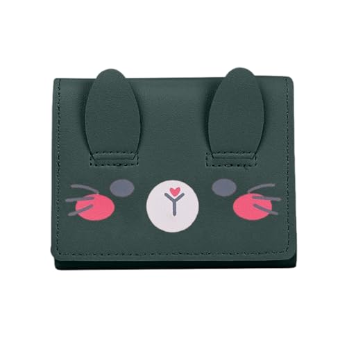 YUGSHNKFC Schöner Cartoon-Münzhalter, tragbar und praktisch, für Schüler und Erwachsene, grün von YUGSHNKFC