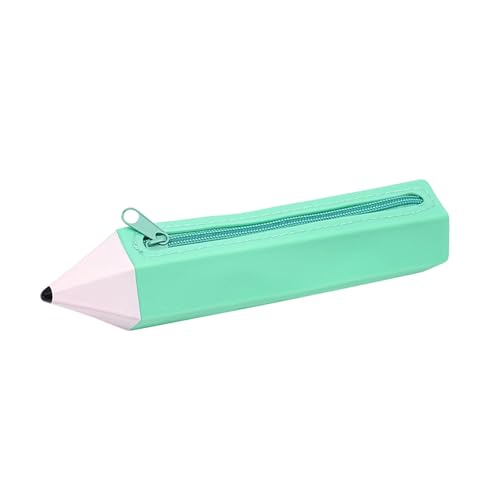 YUGSHNKFC Silikonstiftbeutelstifte Form Bleistifthülle Einfach Zu Reinigende Softbox Für Radiergummi Herrscher Markierungen Aufbewahrung Silikonbeutel Box Soft Pen School Office Supplies von YUGSHNKFC