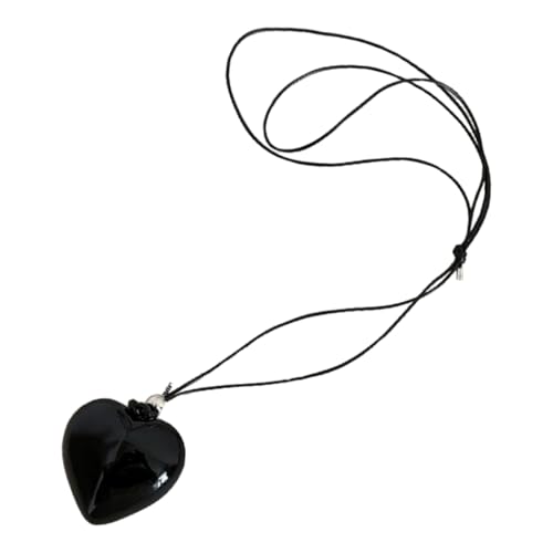 YUGSHNKFC Spirituelles Hexagramm Sri Yantra Anhänger Choker Heilige Geometrie Holz Amulett Halskette für Frauen Verstellbare Schlüsselbeinkette, Gemischte Materialien von YUGSHNKFC