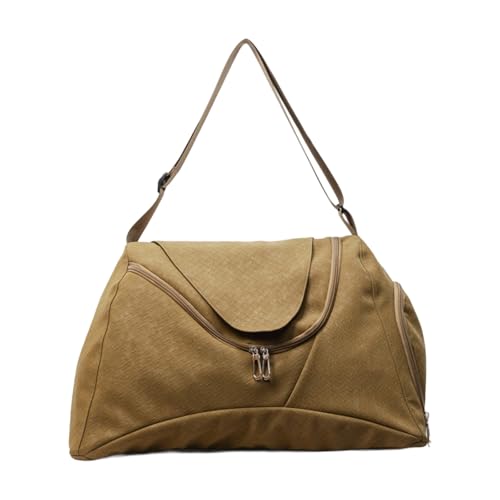 YUGSHNKFC Sporttasche Mit Separaten Nass/Trockenfächern Mehrfachpocket Aufbewahrung Für Schwimm Und Fitnessstudio Ausrüstung PU Sports Duffle Tasche Mit Fächern von YUGSHNKFC