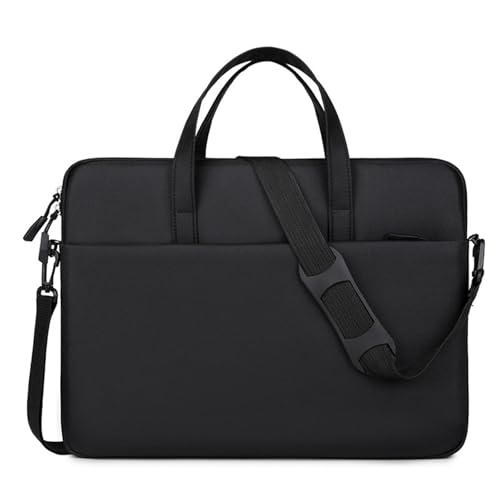 YUGSHNKFC Stylische Notebook Beschützerhülle Mit Weicher Auskleidung Für 13/14/15 Zoll Computer Laptop Hülle Mit Praktischem Gepäckgurt Computer Umhängetasche von YUGSHNKFC