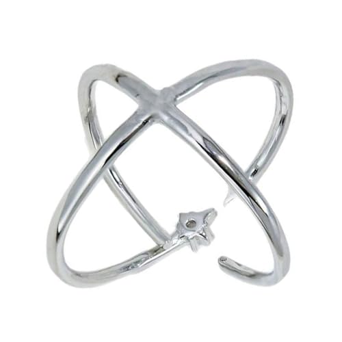 YUGSHNKFC Stylische Offene Northstars Ringe Dekoration Für Frauen Mit Zirkonia Inlay Dekoration Für Lässige Oder Formelle Verschleiß Täglich Gebrauch von YUGSHNKFC