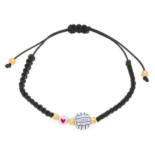 YUGSHNKFC Stylish Multi Sport Charme Armband Leichtes Stoff Verstellbares Armband Unisex Geschenk Casual Athletic Handgelenk Schmuck Versatile Sport Themed Handkette von YUGSHNKFC