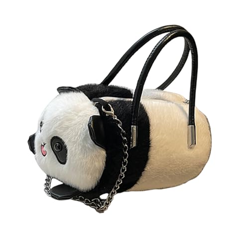 YUGSHNKFC Trendy Weiche Plüsch Tasche Für Frauen Lässige Schultertasche Satchel Mit Praktischen Taschen Crossbody Bags Handtaschen Modeklappen von YUGSHNKFC