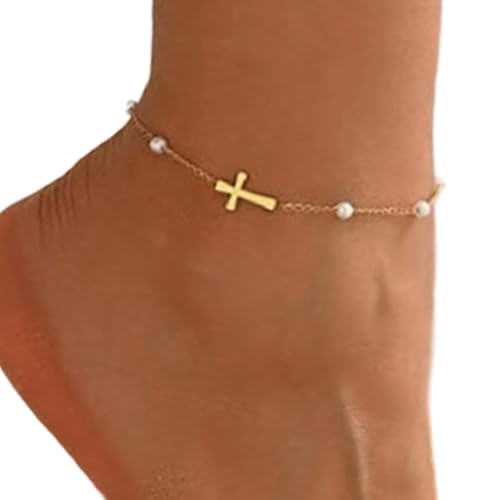 YUGSHNKFC Verstellbarer Schicht Fußkettchenschmuck Für Frauen Mehrschichtiger Knöchelarmband Schmuck Schmuck Accessoires Trendy Multi Strang Fußkettchen Kupfer Silber von YUGSHNKFC