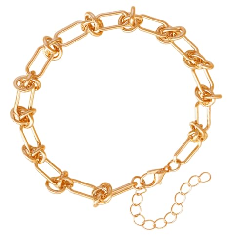 YUGSHNKFC Vintage-Herren-Armbandkette mit künstlerischem mehrlagigem Webart, handgefertigtes gewebtes Armband für passende Outfits, Metall von YUGSHNKFC