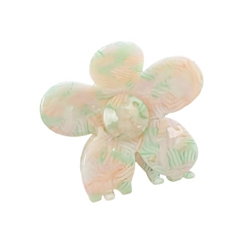 YUGSHNKFC Zarte Haarklammer in Blumenform, Haarschmuck für Damen, hoher Pferdeschwanz, Party-Haarnadeln YUGSHNKFC Zarte Haarklammer in Blumenform, Haarschmuck für Damen, hoher Pferdeschwanz, Party-Haarnadeln von YUGSHNKFC