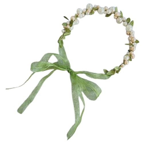 Goldenes Blatt-Stirnband für Kinder, Frühlingsfotografie, ethnischer Haarreif, Hochzeit, Party, Blumenmädchen, Haarband, Hochzeit, Kopfschmuck für Braut von YUHANGCIYE