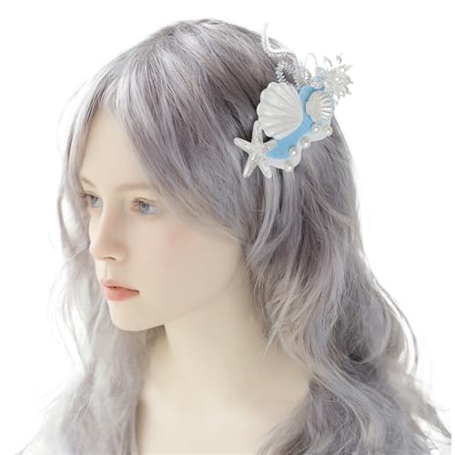 Haarnadeln, Hot Girl, Strand, Muschel, Haarspange, Reise-Haarspange für Damen, Pferdeschwanz, Haarspange für Damen, dünnes Haar, Haar-Styling von YUHANGCIYE