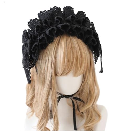 Modische Mädchen-Kopfbedeckung, Party-Kopfschmuck, Dienstmädchen-Stirnbänder, Cosplay-Stirnbänder für Frauen, geeignet für verschiedene Anlässe, Dienstmädchen-Kopfbedeckung von YUHANGCIYE