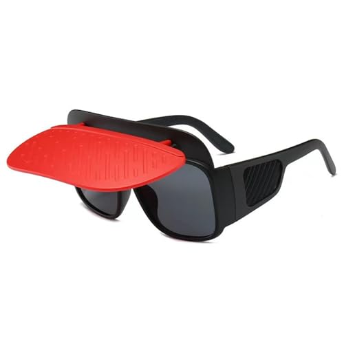 YUHANGCIYE Polarisierte Gläser, Sonnenbrille, Kleinkinder, Jungen, Karneval, Reisen, Fotografie, Kinder-Sonnenbrille mit abnehmbarem Sonnenschutz, modische Sonnenbrille für Kinder 2024 Trend, D von YUHANGCIYE