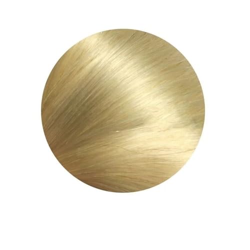 120g 8 Teile/sätze Clip In Haarverlängerungen Echthaar 10 bis 26 Zoll Brasilianisches Remy Glattes Haar Blonde Farbe for Frauen Easy Installation and Removal(18inches) von YUHANXINHESHE