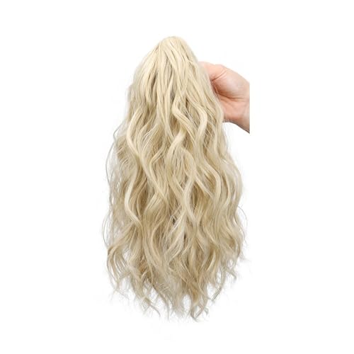 Ponytail Extension 14" Ponytail Extension, Short Claw Clip on Fake Pony Tails Soft Wavy Curly in Hair Extensions Synthetic Hairpiece for Women Daily Party(24M613) von YUHANXINHESHE