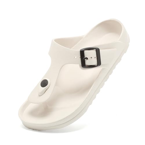 YUHITYGZGS Pantoletten Sandalen für Damen Herren, Sommer Bequem Zehentrenner Schlappen, Cozy Slides Mules Clogs Hausschuhe YUHITYGZGS Pantoletten Sandalen für Damen Herren, Sommer Bequem Zehentrenner Schlappen, Cozy Slides Mules Clogs Hausschuhe von YUHITYGZGS