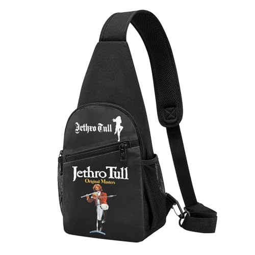 Unisex Jethro Rock Band Single-Strap Brustbeutel Stylische Alltagstragetasche, multifunktionale Sport-Brusttasche Unisex Jethro Rock Band Single-Strap Brustbeutel Stylische Alltagstragetasche, multifunktionale Sport-Brusttasche von YUIOPAS TUIAST